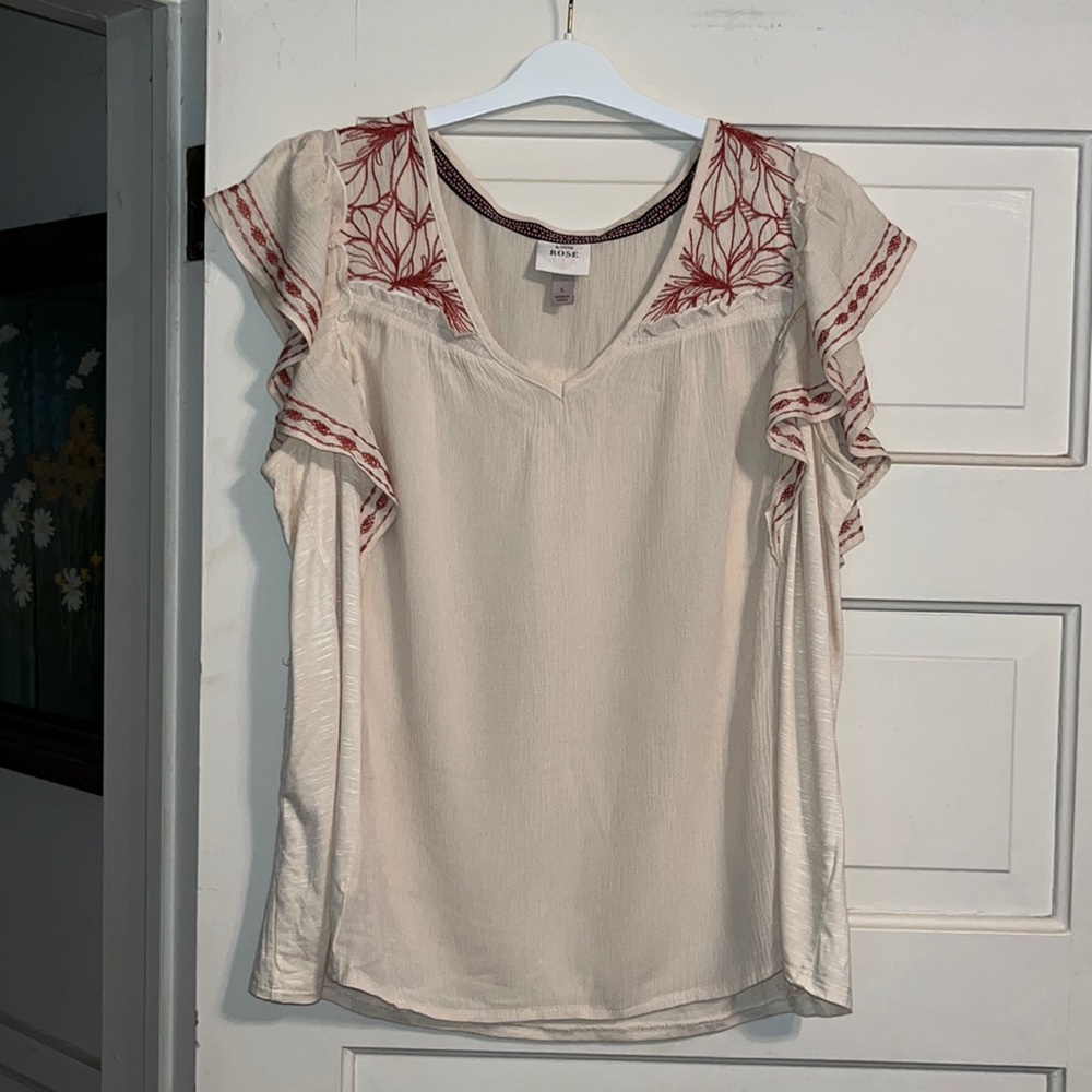 Embroidered Top